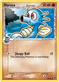 Horsea δ 50/101 — Dragon Frontiers