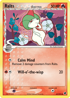 Ralts δ 61/101 — Dragon Frontiers