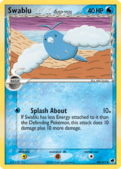 Swablu δ 65/101 — Dragon Frontiers