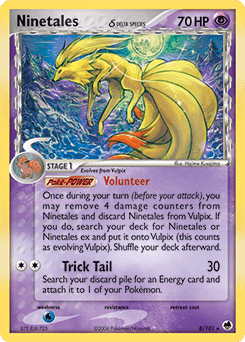Ninetales δ 8/101 — Dragon Frontiers