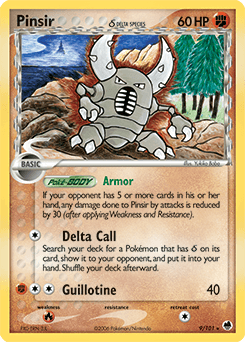 Pinsir δ 9/101 — Dragon Frontiers