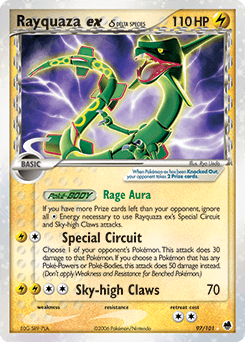 Rayquaza ex δ 97/101 — Dragon Frontiers