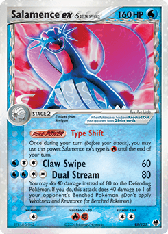 Salamence ex δ 98/101 — Dragon Frontiers