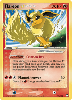Flareon ★ 100/108 — Power Keepers