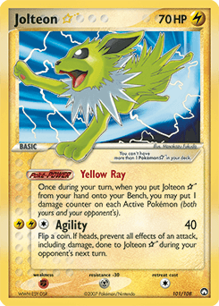Jolteon ★ 101/108 — Power Keepers