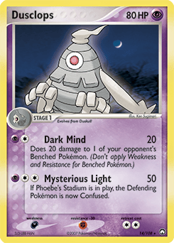 Dusclops 14/108 — Power Keepers