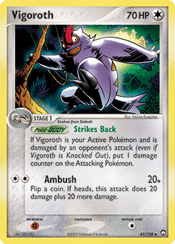 Vigoroth 41/108 — Power Keepers