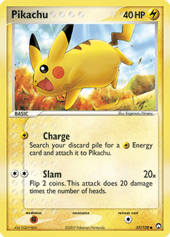 Pikachu 57/108 — Power Keepers