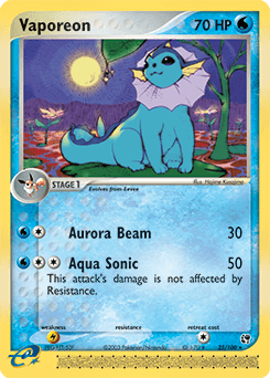 Vaporeon 25/100 — Sandstorm