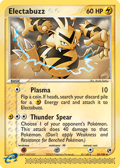 Electabuzz 35/100 — Sandstorm