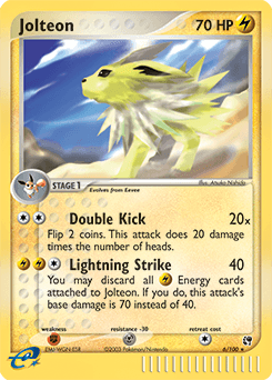 Jolteon 6/100 — Sandstorm
