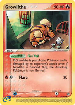 Growlithe 65/100 — Sandstorm