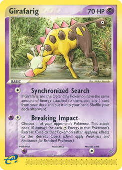 Girafarig 16/97 — Dragon