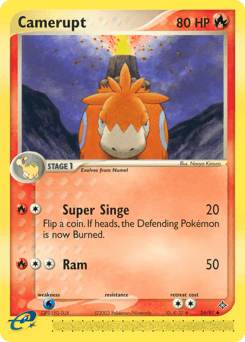Camerupt 24/97 — Dragon