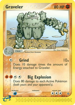 Graveler 29/97 — Dragon