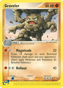 Graveler 30/97 — Dragon