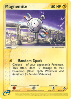 Magnemite 62/97 — Dragon