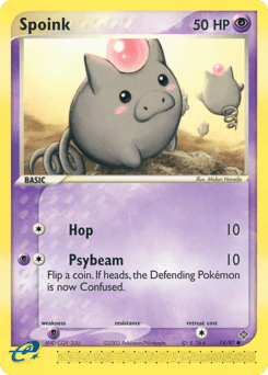 Spoink 74/97 — Dragon