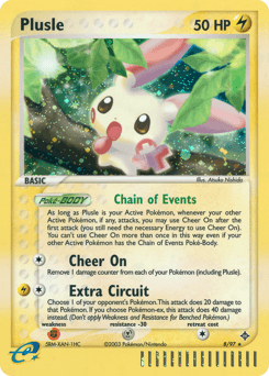 Plusle 8/97 — Dragon