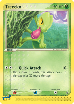 Treecko 80/97 — Dragon