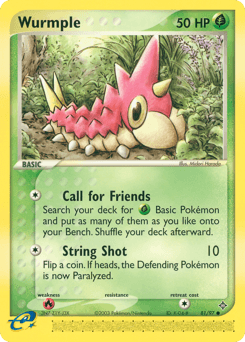 Wurmple 81/97 — Dragon