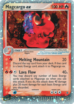 Magcargo ex 95/97 — Dragon