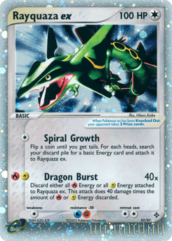 Rayquaza ex 97/97 — Dragon