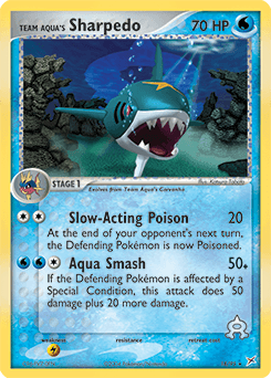 Team Aqua's Sharpedo 18/95 — Team Magma vs Team Aqua