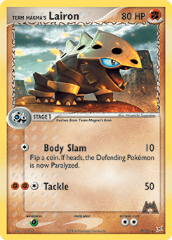 Team Magma's Lairon 20/95 — Team Magma vs Team Aqua