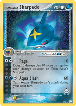 Team Aqua's Sharpedo 5/95 — Team Magma vs Team Aqua