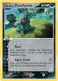 Team Aqua's Poochyena 55/95 — Team Magma vs Team Aqua