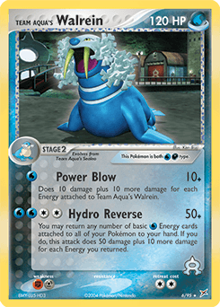 Team Aqua's Walrein 6/95 — Team Magma vs Team Aqua