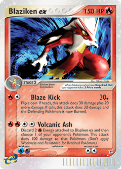 Blaziken ex 89/95 — Team Magma vs Team Aqua
