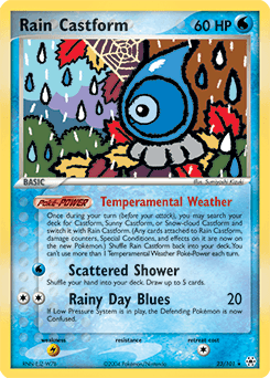 Rain Castform 23/101 — Hidden Legends