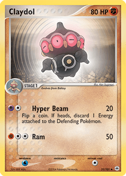 Claydol 31/101 — Hidden Legends