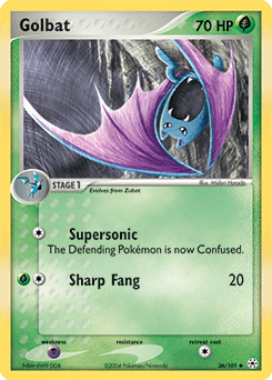 Golbat 36/101 — Hidden Legends