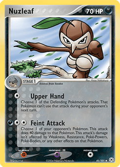 Nuzleaf 45/101 — Hidden Legends