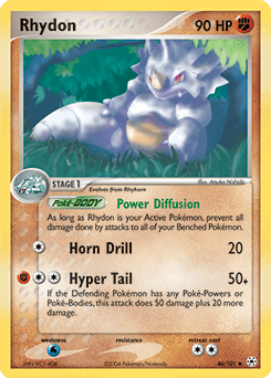 Rhydon 46/101 — Hidden Legends