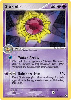 Starmie 49/101 — Hidden Legends
