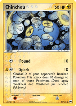 Chinchou 56/101 — Hidden Legends
