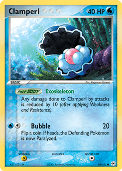 Clamperl 58/101 — Hidden Legends