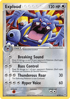 Exploud 6/101 — Hidden Legends