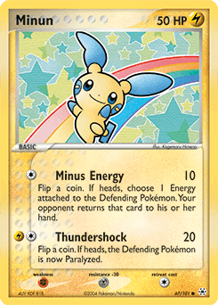 Minun 67/101 — Hidden Legends