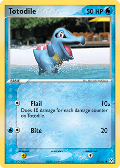 Totodile 79/101 — Hidden Legends