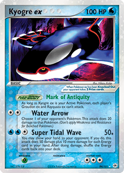 Kyogre ex 94/101 — Hidden Legends