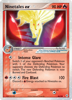 Ninetales ex 96/101 — Hidden Legends