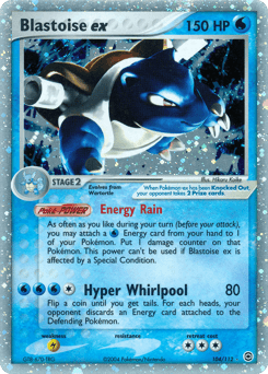 Blastoise ex 104/112 — FireRed & LeafGreen