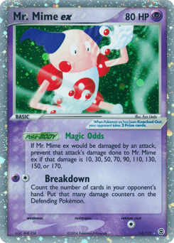 Mr. Mime ex 110/112 — FireRed & LeafGreen
