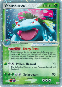 Venusaur ex 112/112 — FireRed & LeafGreen