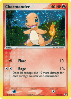 Charmander 113/112 — FireRed & LeafGreen